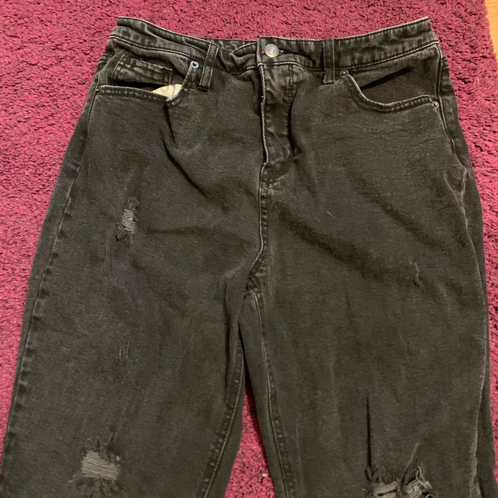 high waisted mom jeans!